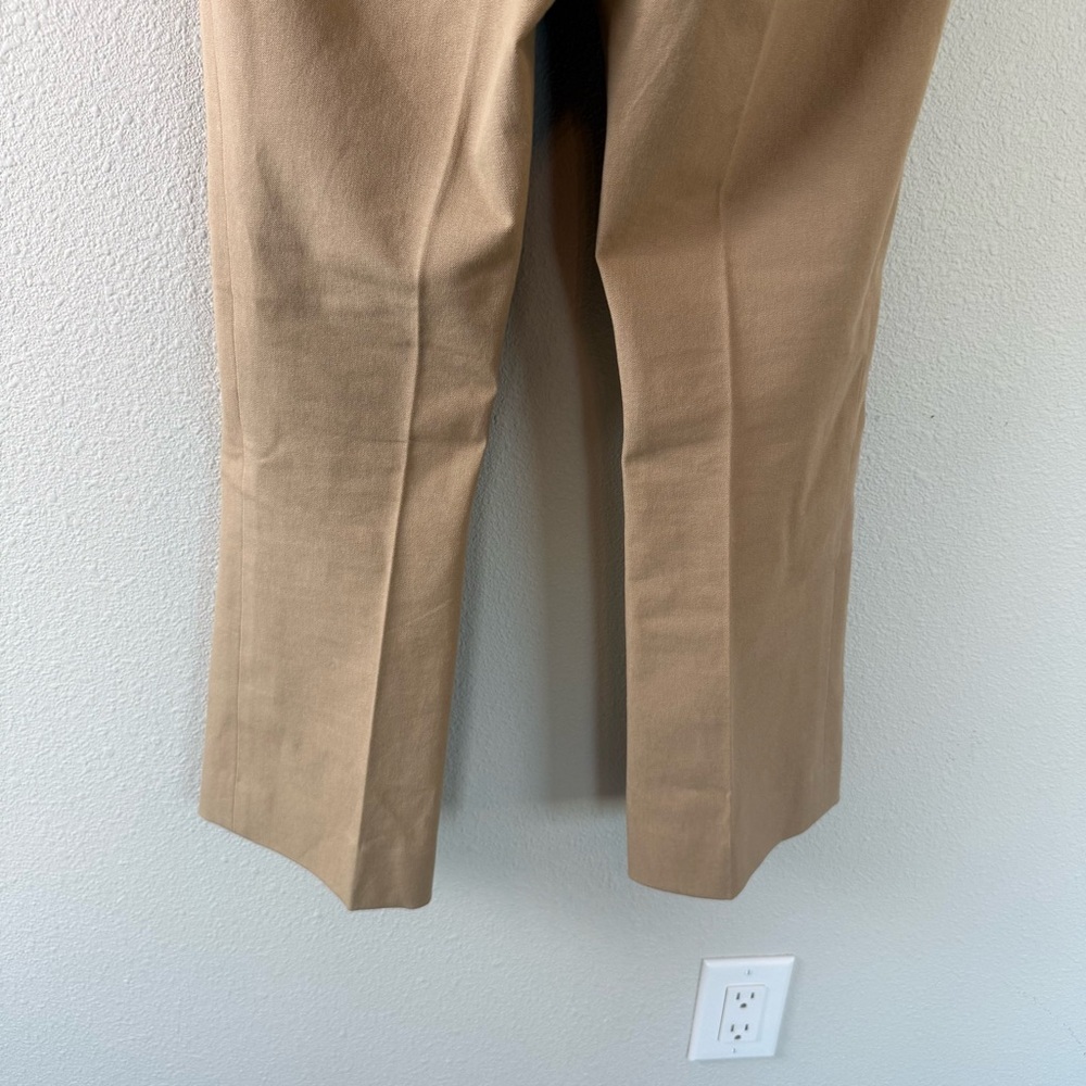 FRAME Le Crop Mini Bootcut Trouser Pant Dark Sand Business Casual Women’s Size 2 - Picture 8 of 13